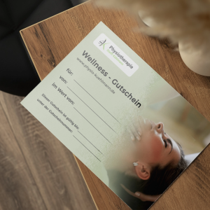 Gutschein Physiotherapie K&uuml;hlmann